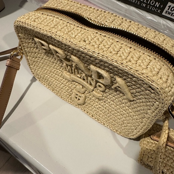 Prada Raffia Shoulder Bag - Picture 6 of 7